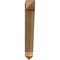 Ekena Millwork Traditional Arts & Crafts Rough Sawn Bracket, Western Red Cedar, 4"W x 24"D x 28"H BKT04X24X28TRA03RWR - alternate 3